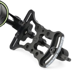 1 Pin Compound Bow Sight Archery Hunting Single Pin 0.019″ Adjustable RH