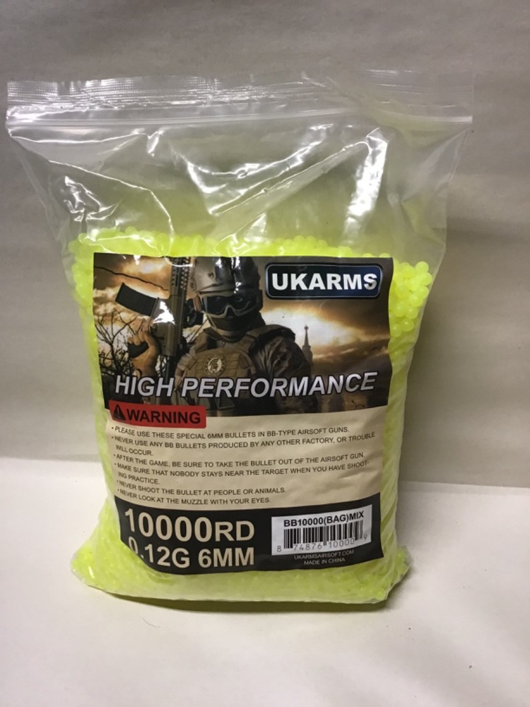 Bag of 10,000 6mm BB’s Choice Of Color
