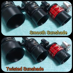 * Axcel Scope Sunshades * Hooded Lens Retainer – AV & AVX Models – AV31 AVX41