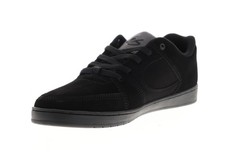 ES Accel Slim 5101000144004 Mens Black Suede Skate Inspired Sneakers Shoes