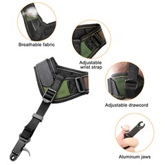 Archery Caliper Release Aid Trigger Wrist Strap Compound Bow Hunting Youth/Adult