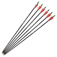 28/30Inches Mixed Carbon Arrow Spine 500 Diameter 7.8mm for Recurve/Compound Bow