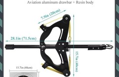 Compound Bow 60LBS Bow Set fun outdoor shooting steel balls