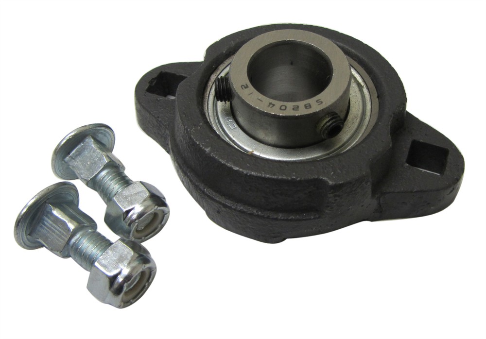 Cast Iron Flange Mount with 3/4″ or 1» Axle Bearing Jackshaft Axle Go Kart