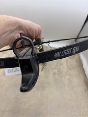 80lbs Self Cocking Hunting Pistol Crossbow No Arrows Black Metal Gold Body Cobra