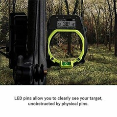 Garmin Xero A1i Bow Sight Left-Handed w/ Lens Cleaning Pen and Batteries Bundle
