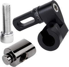 Single Side Adjustable V-Bar Mount Quick Disconnect Bow Rod Stabilizer, Archery
