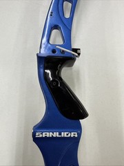 Sanlida Archery Recurve Riser – ILF Olympic Recurve Riser – Blue – Item 4212