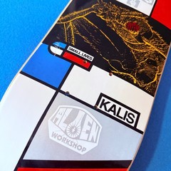 NOS Josh Kalis Alien Workshop Skateboard Small Lives Deck 2001 – ULTRA RARE
