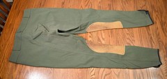 Tailored Sportsman Trophy Hunter breeches mid/front Loden Green, 34L long