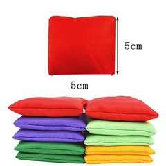 Small Colorful Nylon Bean Bags for Hand Toss Games – 2in-20 Pcs, Multi Color