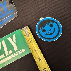 NEW! Lot of 8 Grizzly Griptape Stickers Skateboarding NEFF Metal Mulisha