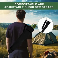 Lightweight Foldable Archery Quiver with Padded Strap & Belt Clip – 30 Arrows