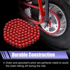 420 Chain 40 Tooth Sprocket 40Mm Replacement for Coleman BT200X CT200U-EX CT200U