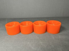 Vintage NOS Powerflex 5 ORANGE 🍊 Skateboard Wheels 1970’s oj sims juice road