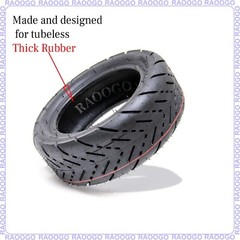 11 inch 90/65-5 Tire Tubeless Street Tire for Electric Scooter fit Dualtron