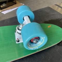 Vintage NOS 1970s MPI Old School Skateboard Fiberglass 29″ Completed
