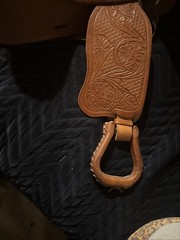 Vintage Western Y Saddle Imported From Texas
