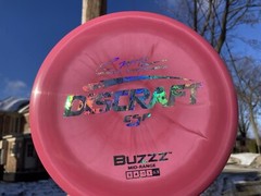 Discraft 5X Paul McBeth ESP Buzzz-Swirly Pink w Holographic Money Foil