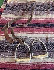 Equestrian Girth & Tack Lot 7 Pcs Professionals Choice Bucas Ovation Sz 24”-48”