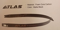 USED GK Archery Atlas Foam Core Carbon ILF Limbs 62″ 45lbs