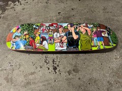 REGULAR Strangelove Serial Party II – Hand Screened Skateboard Deck LTD 9.0 x 32