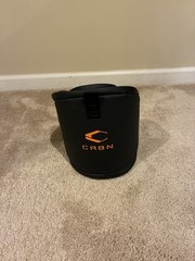 Carbon CRBN Zero Pro Paintball Mask More Coverage Blood Red + Red & Clear Lens