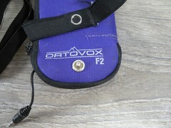 Ortovox F2 Avalanche Transceiver Beacon w/ Harness & Manual Vintage Ski