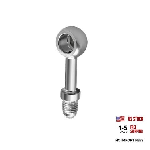 3AN Male to 10mm 3/8″ Banjo Stainless Steel Brake Hose Fitting 3AN-Straight