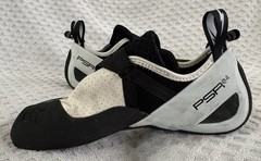Evolv Defy Medium Volume Climbing Shoes Size 45 Mens 11.5 Black White PSR 04