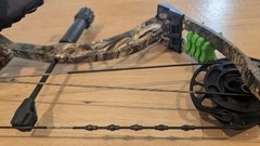 PSE Brute NXT Compound Bow Package Camo Rest Quiver RH