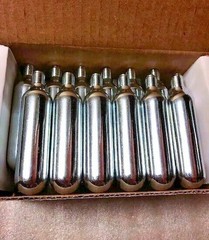 30 CO2 cartridgs 16g threaded C02 bike tire inflator16 gram HVAC 3 box 10 ICO