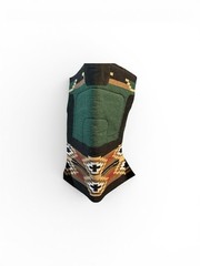 Aztec Saddle Show Pad Green Multi Color Navajo Style Horse Tack Blanket