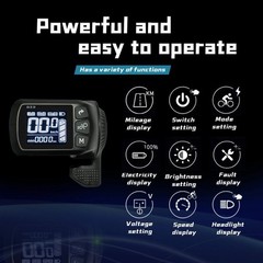 24V 36V 48V Ebike Controller Kit 500W 25A Brushless Motor Controller and Ebik…