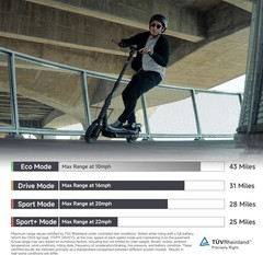 Advanced Ninebot MAX G2 Electric Scooter – 10-Inch Tubeless Tires, Fast Charging