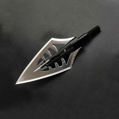 6X Archery Blade Broadhead Box 144Gr Hunting Arrowheads Screw-In Tip Point Shoot