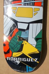 2016 PRIMITIVE X TRANSFORMERS PAUL RODRIGUEZ «OPTIMUS PRIME» SKATEBOARD DECK