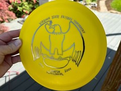 2001 DX Eagle 169G OOP Disc Golf Innova Virginia States (Bald Eagle) Rare #3832