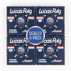 (Dealer 4-Pack Set of 32) Andale Lucas Puig Pro Rated Skateboard G5 Bearings