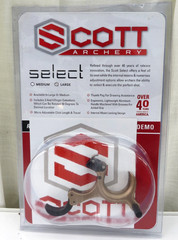 Scott Archery Select Bow Hinge Release Large 8011-BO-L Aluminum Handle Bronze