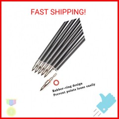 Archery 100 Grain Field 19/64″ Arrow Points Tips Target and Aluminum Inserts for