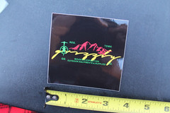 Grizzly Skateboards Griptape LRG Mountain Z58B Original Skateboarding STICKER