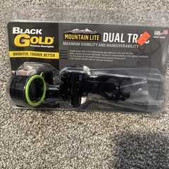 Black Gold Dual Trac Mountain Lite Sight Pin – Black (AMLDT2)
