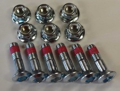 Specbolt KX Bolt Kit 250 PIECES FACTORY SIZE HARDWARE, BRILLIANT SILVER ZINC