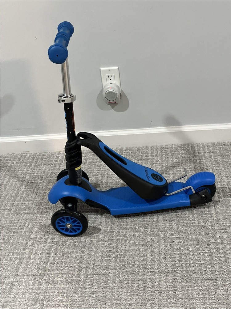 Y-volution Y-Glider 3-in-1 Blue 100660 For Kids. Hard to find in US Retail. RARE