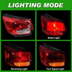 Tail Light Compatible with 2013 2014 2015 Chevy Malibu LT LS Eco 2016 Limited Re