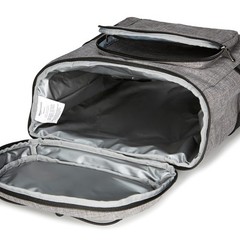 Amazon Basics Insulated Cooler Backpack, 30 Can, Leak-Proof, Gray