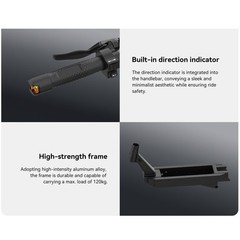 10″ 1000W*2 Off-road E-Scooter for Adults 60V15.6Ah 31MPH Electric Scooter N12T3