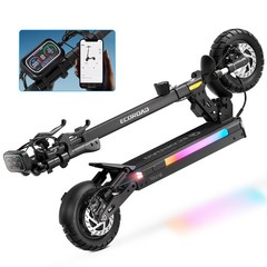 Off-road Electric Scooter Adults 1000W Folding E-Scooter with APP 31MPH 48V 13Ah