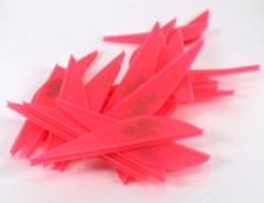 2.5″ Vanes Tonys All New Super Wave Archery Vanes Pink 50PK TNYSWV3343D
